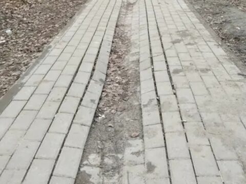 Жители ярославского двора просят заменить им плитку Новости Ярославля 